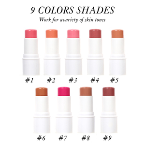 <span class=keywords><strong>Stick</strong></span> de blush pour le maquillage, 9 couleurs, blush en <span class=keywords><strong>stick</strong></span>, marque privée pour blanc, noir, rose, 3 couleurs, tube en <span class=keywords><strong>stick</strong></span>, choix de faible MOQ, personnalisation - Product Image 3