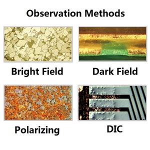 Microscopio Petrográfico Óptico BD-6R, Microscopio Metalúrgico Polarizado de Campo Oscuro DIC - Product Image 3