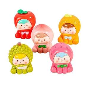 <span class=keywords><strong>Serie</strong></span> Multi-Frutta per Bambini, Nuovi Accessori Decorativi 3D Colorati Fatti a Mano, Giocattoli Paesaggistici per Bambini - Product Image 2