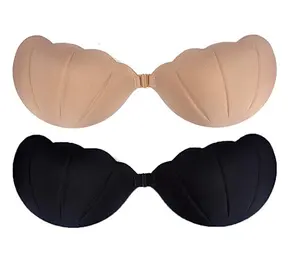Sexy lady hot invisible double push up sexy wing cloth bra Sponge shell bra
