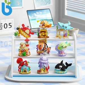 Customize Micro Particles Building Blocks Compatible Cartoon Doll Educational Puzzle Assembled <strong>Toys</strong> <strong>Bricks</strong> for Children - Product Image 3