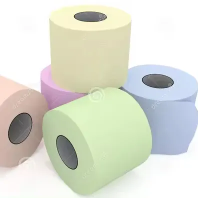 Прямая Продажа, оптовая продажа, дешевая Высококачественная 2/3 бумага для туалетной бумаги цвета натуральной древесной целлюлозы, черная, синяя, красная туалетная бумага