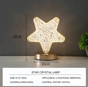 Model 004 Moon-shaped LED Modern Night Light Gold USB Recharge 2W Touch Dimming Three Color <strong>Changing</strong> Night Lights/<strong>Table</strong> Lamp - Product Image 6