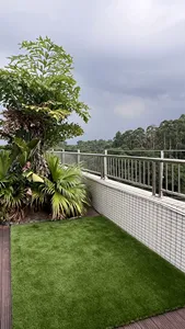 Arbres artificiels synthétiques réalistes pour aménagement extérieur, style moderne, verdure pour jardin et terrasse - Product Image 5