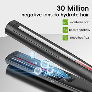 En gros Portable PTC Chauffage Rapide Attelle Étroite Lumière Infrarouge Lisse Les Frisottis Lisseurs avec Arrêt Automatique - Product Image 2