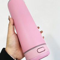 Offre Spéciale – Bouteille Thermos Isotherme en Acier Inoxydable 20oz avec Haut-Parleur Bluetooth Intelligent et Affichage de la Température – Maintien au Chaud/Froid 12-24h