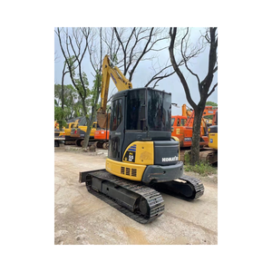 Mini pelle sur chenilles Komatsu PC55 certifiée 5.5 tonnes en bon état équipement de construction pompe à moteur à noyau - Product Image 1