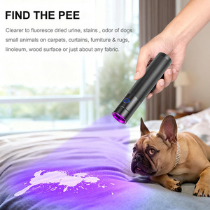 Linterna UV con Luz Negra y Luz Púrpura Recargable, Batería de 1800 mAh para Detección de Mascotas, Verificación de Billetes, Valoración de Antigüedades - Product Image 3