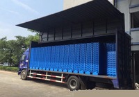 Bacs de rangement en plastique légers, empilables et emboîtables - Conteneurs écologiques et recyclables pour la logistique