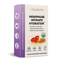 Chinaherbs Huile d'argousier biologique en gélules, supplément pour la ménopause pour femmes, vente en gros, OEM, ODM, marque privée pour les distributeurs