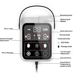 Интеллектуальный реабилитационный робот для восстановления после инсульта: перчатка для зеркальной терапии и тренировки рук, устройство для функциональной физиотерапии пяти пальцев, питание от USB - Product Image 5