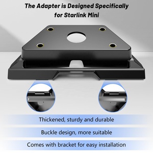 <strong>Compact</strong> Portable Aluminum Alloy Mini Car Roof Mount Kit Strong Magnetic Quick Release <strong>Bracket</strong> for Starlink RVs Vans Boats Yachts - Product Image 5
