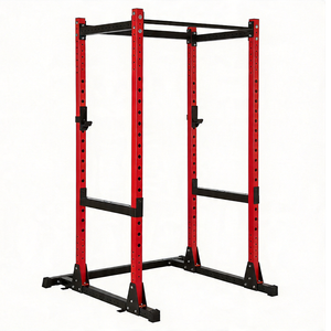 Rack <span class=keywords><strong>de</strong></span> Potencia PR-M200 <span class=keywords><strong>de</strong></span> <span class=keywords><strong>Acero</strong></span> Reforzado <span class=keywords><strong>de</strong></span> 60 mm con Soportes en J Revestidos <span class=keywords><strong>de</strong></span> UHMW y Brazos <span class=keywords><strong>de</strong></span> Seguridad - Product Image 1