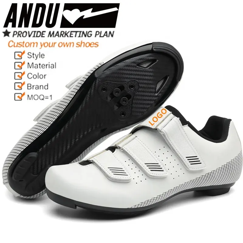 Big Size 36-48 Sports New Fashion Mountain Highway Road Bicycle Cycling Shoes Men Women Wear-resisting Cycling Shoes