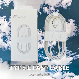 Cable USB-<span class=keywords><strong>C</strong></span> a USB-<span class=keywords><strong>C</strong></span> de 3.3 pies y 60W con Trenzado de Nailon, Carga Rápida PD para iPhone, Samsung, Tablet y Más - Product Image 5