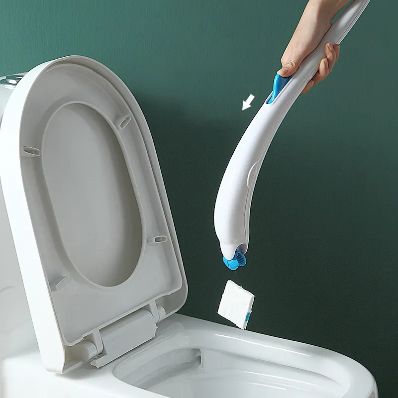 Oneup-brosse de nettoyage jetable, têtes de recharge remplaçables, accessoires de salle de bains, brosse de toilette murale