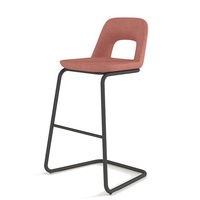 Chaise de Bar creuse en mousse style industriel, chaise de réception pour les clients, Table de Bar, en cuir, de luxe moderne, moule en mousse