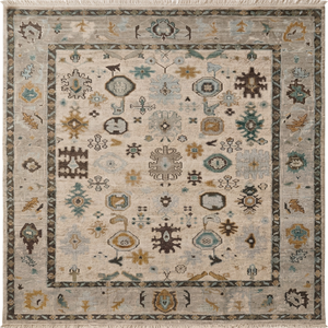 Handmade Oushak Style Wool Rug Vintage Turkish Inspired Area <b>Carpet</b> Custom Luxury Rug for Wholesale - Product Image 1