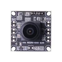 Módulo de Cámara de Videoconferencia Zhongwei Aoke 1080P IMX291 1.44mm 180° Lente Ojo de Pez Full HD H.264 USB Montaje M12 para Baja Iluminación