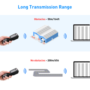 เครื่องสแกนแบบไร้สาย JR RF6000 สำหรับอ่านโค้ด QR แบบ 2 มิติ ราคาขายส่งจากโรงงาน พร้อมใบรับรอง CE FCC - Product Image 5