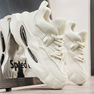 Zapatillas Deportivas de Malla Transpirable para Hombre, Modernas, Impermeables, para Correr, Primavera-Otoño, Versátiles, con Suela Gruesa y Aumento de Altura - Product Image 5