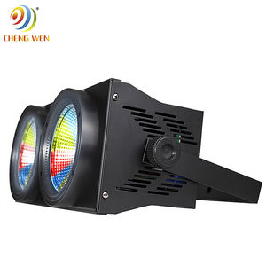 Éclairage d'audience 2 yeux 2X100W blanc chaud/froid Cob <span class=keywords><strong>Peaky</strong></span> <span class=keywords><strong>Blinders</strong></span> 2in1 Profile Spotlight Led Cob Par Stage Blinder Cob - Product Image 1