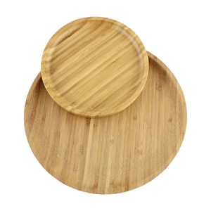 Vente chaude Assiettes En Bambou <span class=keywords><strong>Plateau</strong></span> De Service Élégant Apéritif Assiettes Steak Assiette Café Thé <span class=keywords><strong>Plateau</strong></span> De Service Plateaux De Fruits Dîner Plat - Product Image 1