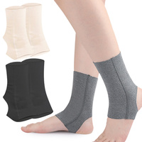 Chaussette de compression thermique en polaire pour cheville et mollet, douce, résistante, respirante, chaude, protection contre le froid, pour le sport
