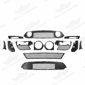 <span class=keywords><strong>Ancien</strong></span> à nouveau pare-chocs avant de style GT500 Bodykit avec lumière de calandre pour <span class=keywords><strong>FORD</strong></span> Mustang 13-14 V6 & GT - Product Image 5