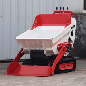 Garden 5 Ton Rubber Track <b>Barrow</b> Mini Crawler Dumper Loader Dump Truck for Farm Use - Product Image 1