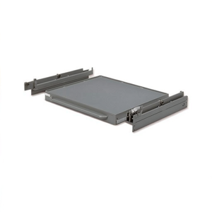 Fami System Ar 4-Edge Worktop With Telescopic Extension L1205 D1245 Dark Grey Ral7000 - Product Image 3
