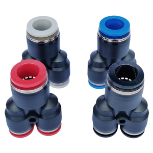 Phụ kiện xi lanh khí nén kết nối nhanh 1/4 BSP, ống dẫn khí, phụ kiện ống, khớp nối khí nhựa một chạm - Product Image 3