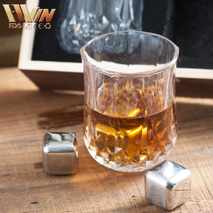 Vente chaude Bière Refroidisseur Whisky Glaçon en argent doré dans la boîte cadeau en bois hommes Cadeau Cadeau D'<span class=keywords><strong>anniversaire</strong></span> - Product Image 6