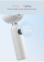 Ventilateur portable à main avec batterie de 3000 mAh, puissant moteur éolien USB, sangle tour de cou pour les fans des parcs à thème