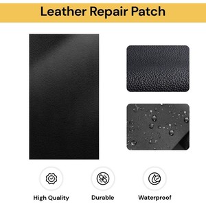 Parches de Cuero con Adhesivo, Parche de Reparación de Cuero PU Impermeable para Sofá, Asiento de Coche, Chaqueta, Muebles, Silla de Oficina - Product Image 2