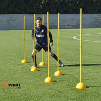 Vente en gros d'équipement de fitness extérieur Bâtons d'entraînement d'agilité Barre d'obstacle d'entraînement de football pour l'entraînement d'agilité de haies