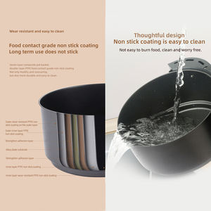 Friteuses à Air Électriques Grande Capacité 8L Four Domestique <span class=keywords><strong>sans</strong></span> <span class=keywords><strong>Huile</strong></span> <span class=keywords><strong>Friteuse</strong></span> plus de 8L en Acier Inoxydable Multifonction - Product Image 4