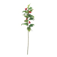 Dekorasi pohon Natal cabang tunggal 68cm produk Berry desain baru latar belakang dinding Paskah Hari Valentine rumah buah Holly
