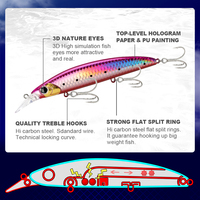 Leurre de pêche Fly Diver 110SP de 110 mm et 20 g, fabricant personnalisé, leurre de pêche à corps dur, fabrication de leurres de pêche, leurres de pêche pour poissons nageurs