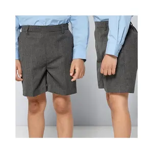 Versand bereit Polyester Schuluniformen Shorts Jungen Relaxed Fit Short Pants