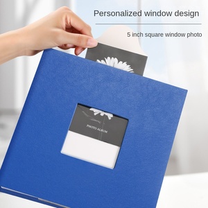 Album photo en polyuréthane PU de 6 pouces, reliure parfaite, 200/<span class=keywords><strong>300</strong></span> pochettes, grande capacité, DIY, album photo 4x6, livre souvenir, vente en gros - Product Image 2