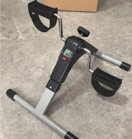 Mini vélo d'exercice portable, pédalier en acier métallique, capacité de charge de 100 kg, respectueux de l'environnement, pour la remise en forme à domicile, pédaliers d'exercice