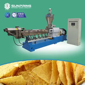 SunPring maischips-maschine 250 kg maischips-maschine preis nachos-mais-tortilla-chips-herstellungs-maschine-anlage