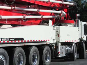 Bomba de Concreto 650C-10 630C-10 58m 62m 64m, Camión Bomba de Concreto Montado - Product Image 6