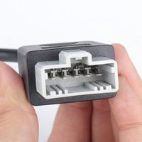 Cable de Conexión Convertidor de 5 Pines Automotrices a OBDII de 16 Pines