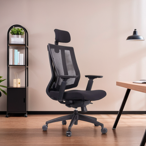 Chaise de bureau ergonomique de luxe en maille siège pivotant réglable fournisseur de gros pour le confort au travail - Product Image 1