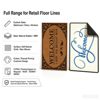 Tapis de sol en marque blanche, approvisionnement en gros, surface non tissée résistante à l'abrasion, emballage de détail, audit OEM Canada