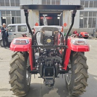 Traktor Mini Pertanian HIKING 4WD 70HP dengan Mesin & Pompa Gearbox & Motor untuk Penggunaan Pertanian