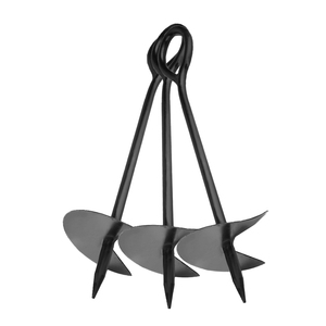 Ancre de tarière au sol Ancres de terre hélicoïdales Pole Post Drilling Ground Earth Screw Anchor Spikes For Greenhouse Plantation - Product Image 2