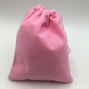 Fashionalble New Stock 8*10cm Customizable Logo Accept Patch Handle Velvet <b>Candle</b> Cards Storage Gift Bag Recyclable Craft Shock - Product Image 6